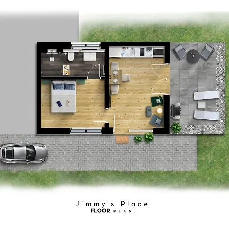 Jimmy's Place - Hotelgefuehl, Tolle Lage, Terrasse, Bbq باد سفيشنآن